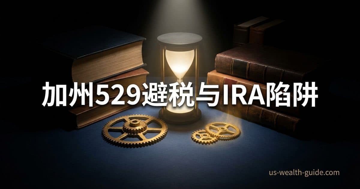 2026年加州529教育基金税务策略与选校规划指南:ScholarShare vs. 跨州计划及Roth IRA转换新规 — 美国高净财务指南博客封面图
