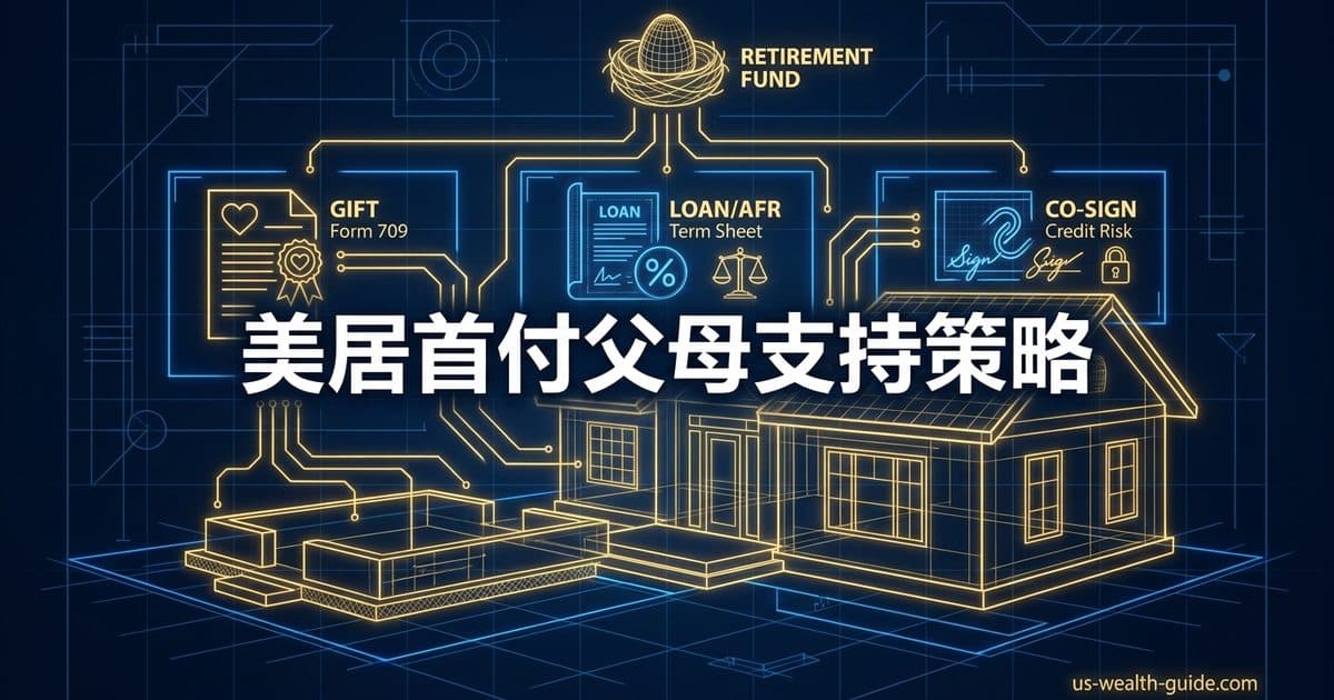 帮子女付首付,该赠与、借款还是共同签字? — 美国高净财务指南博客封面图